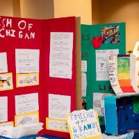 posters from student project showcase